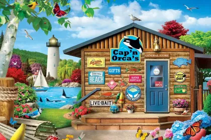 Cap’n Orca’s jigsaw puzzle