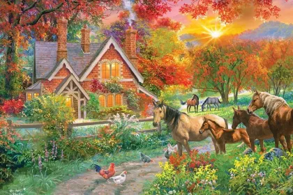 Homestead jigsaw puzzle