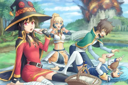 Konosuba Picnic jigsaw puzzle