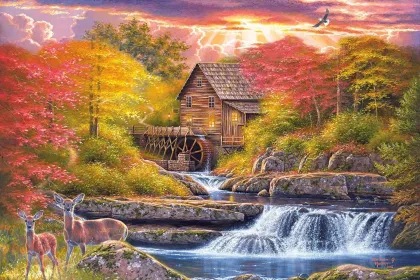 Remember When mill jigsaw puzzle