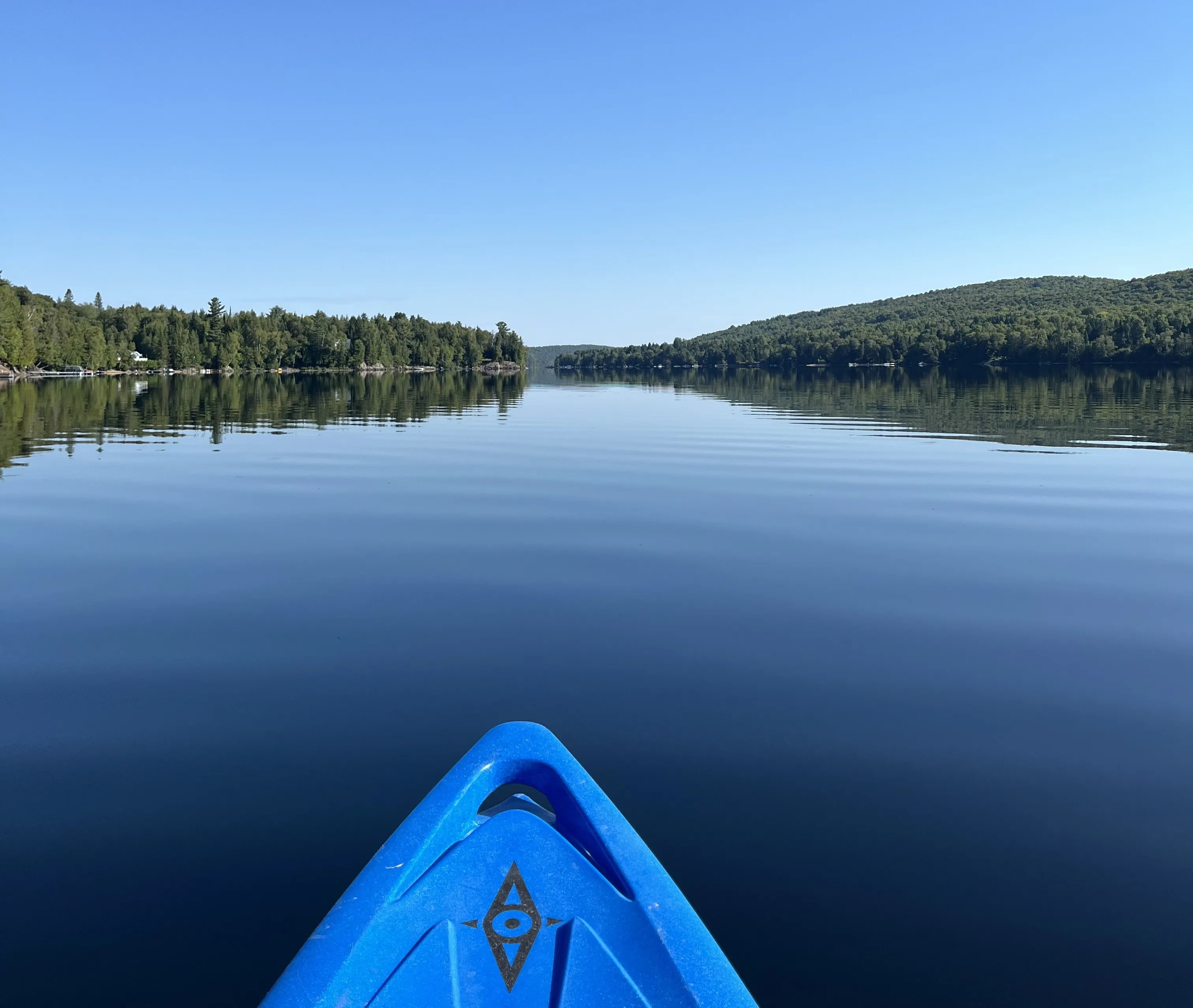 Beautiful Lake from Kayak