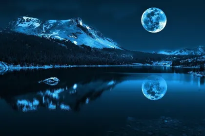Blue Moon jigsaw puzzle