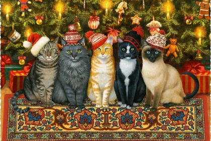 Christmas Cats jigsaw puzzle
