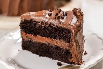 Chocolate cake jigsaw puzzle