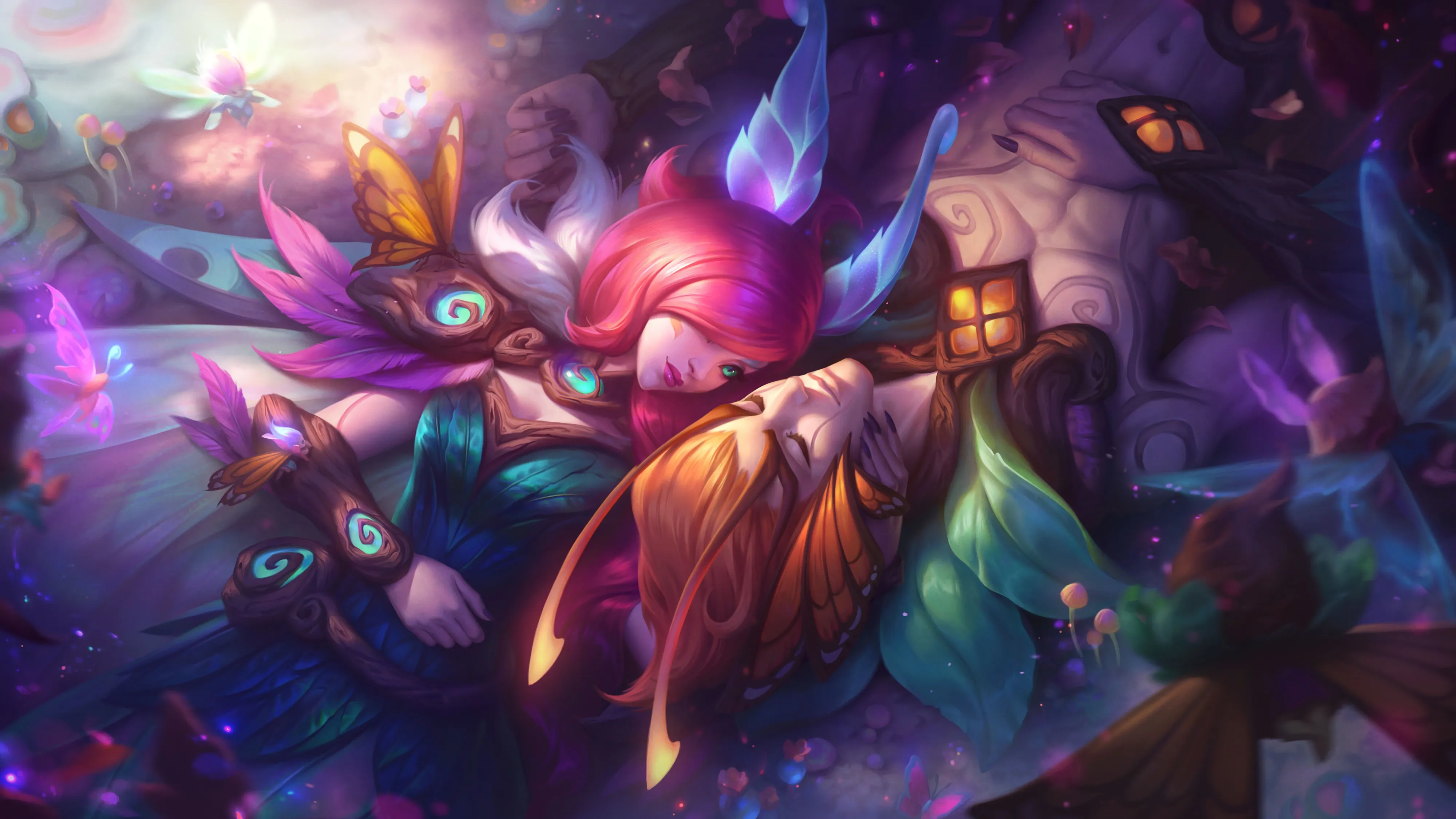 Elderwood Xayah and Rakan