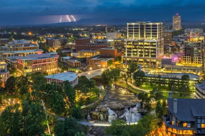Greenville, SC- Downtown jigsaw puzzle