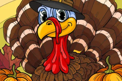 Thanksgiving Turkey- Happy Color jigsaw puzzle