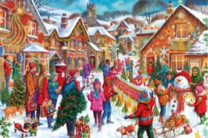 christmas jigsaw puzzle