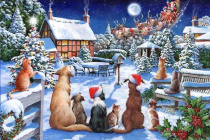 christmas jigsaw puzzle