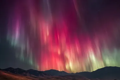 Aurora lights-Montana jigsaw puzzle