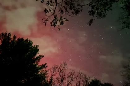 Wisconsin northern lights jigsaw puzzle