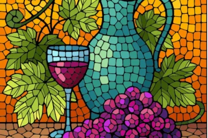 Vino-Happy Color jigsaw puzzle