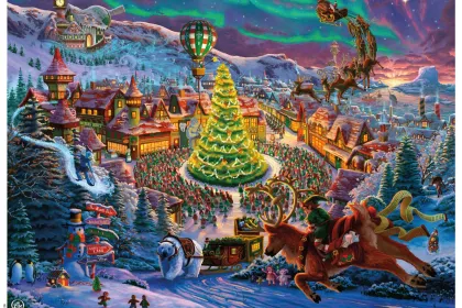 Santa's North Pole jigsaw puzzle