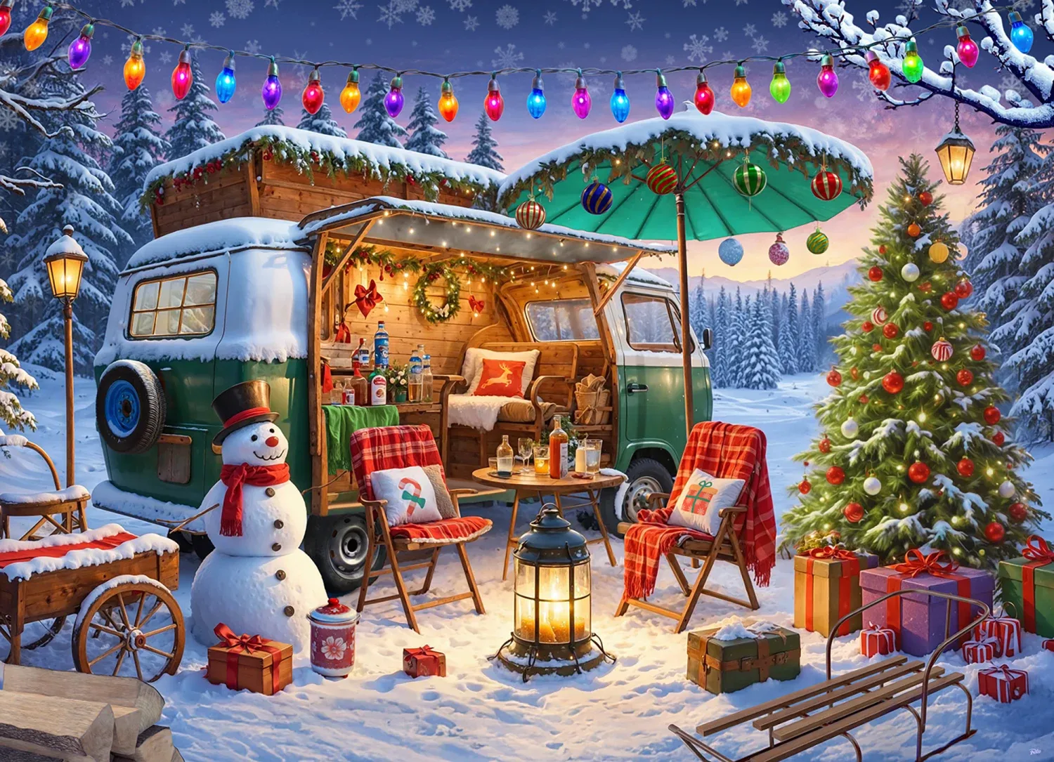 Christmas Camper