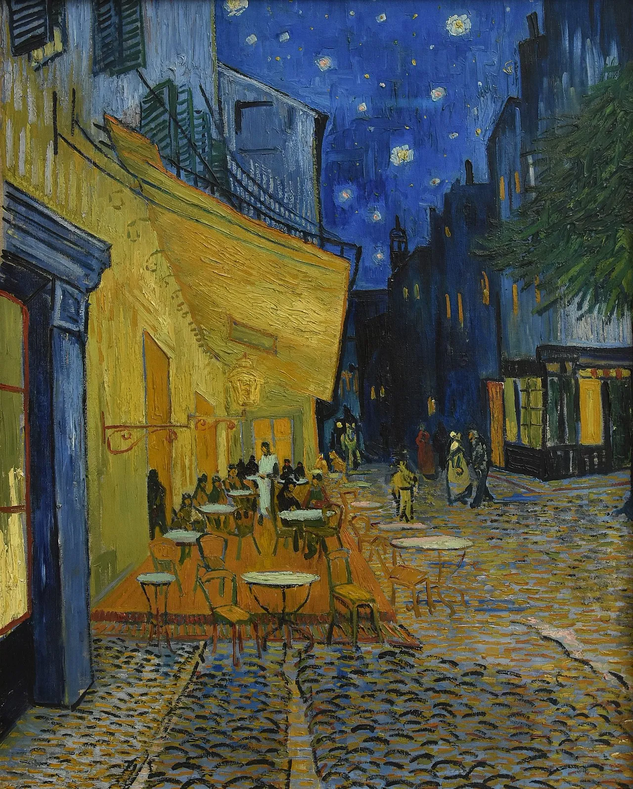 Van Gogh’s Café Terrace at Night, painted in Arles in 1888 jigsaw puzzle