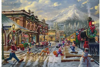 Candy Cane Express jigsaw puzzle