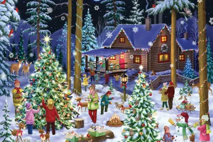 Christmas Retreat jigsaw puzzle