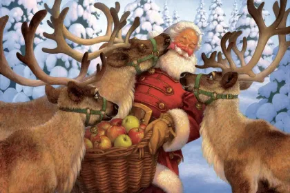 Santa's Treat jigsaw puzzle