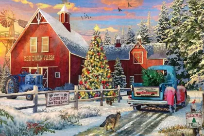 Red Barn Farms jigsaw puzzle