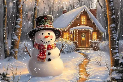 Winter Friend jigsaw puzzle