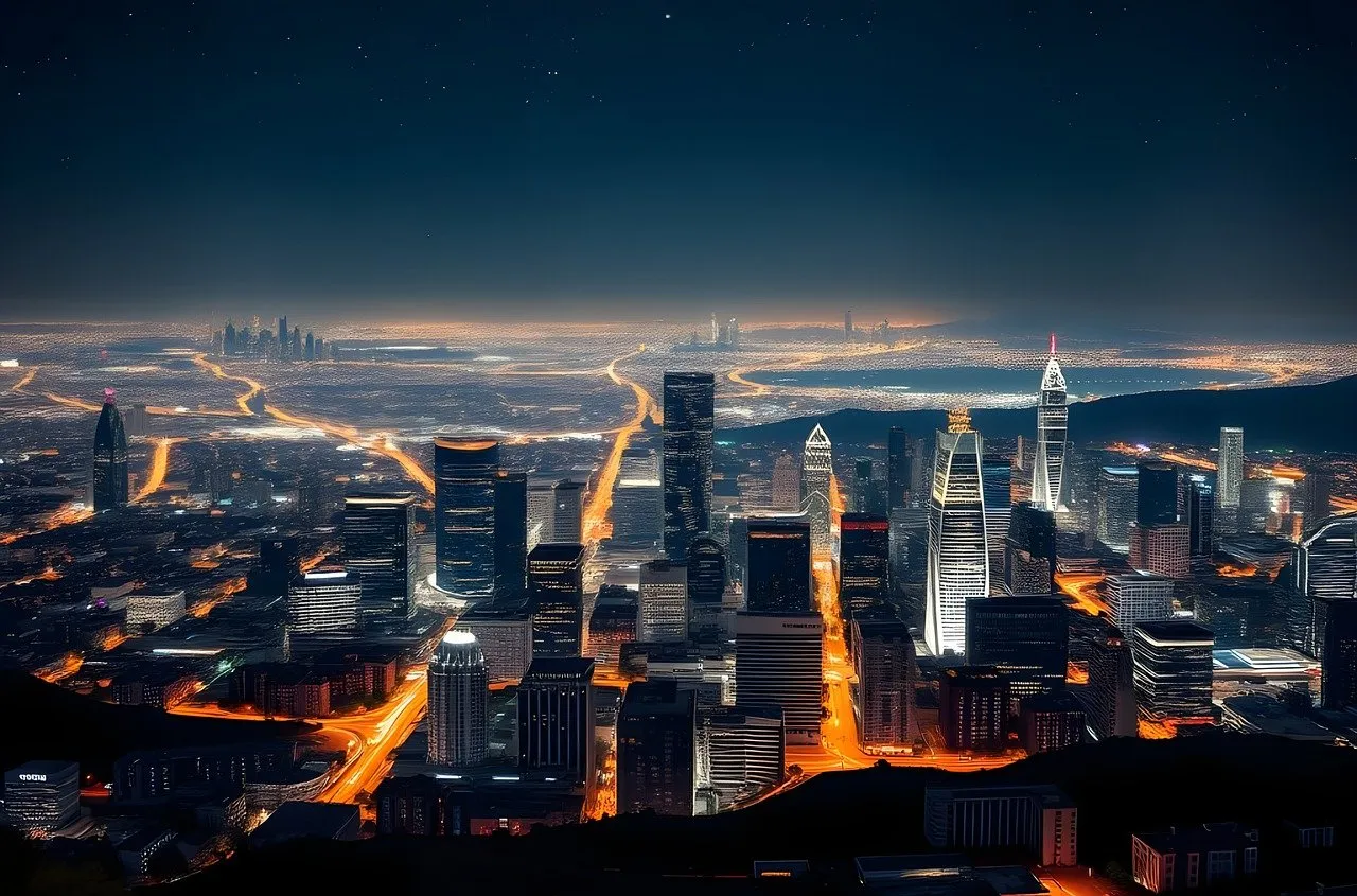 Cityscape at Night