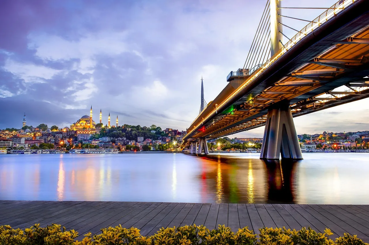 Bridge Over Calm Water