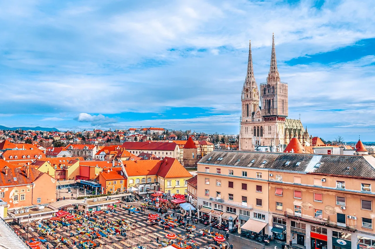 Cityscape with Cathedral