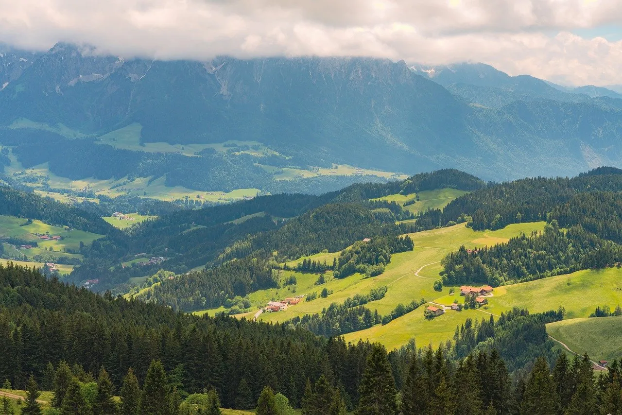 Mountain Valley Panorama