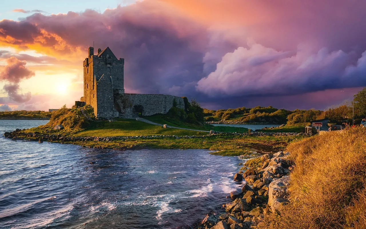 Castle at Sunset