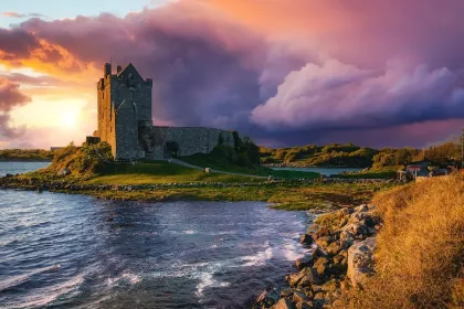 Jigsaw puzzle of Castle at Sunset