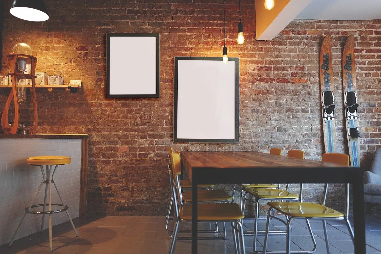 Rustic Dining Room Scene