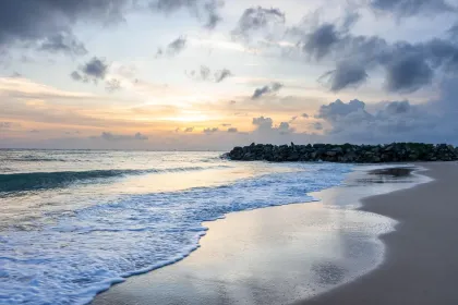 Jigsaw puzzle of Sunset at the beach