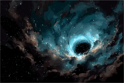 Jigsaw puzzle of Cosmic Vortex