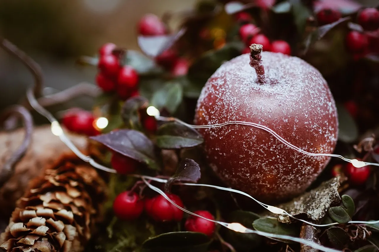Festive Apple and Berries