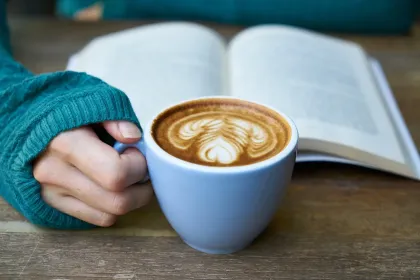 Jigsaw puzzle of Coffee and Book Time