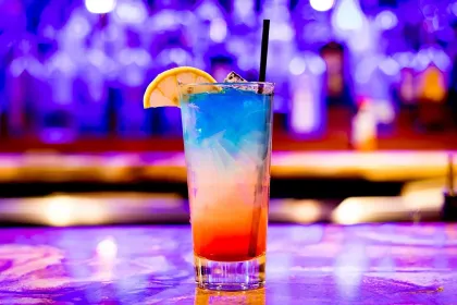 Jigsaw puzzle of Colorful Cocktail in Bar