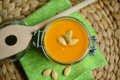 Jigsaw puzzle of Pumpkin Soup in Jar