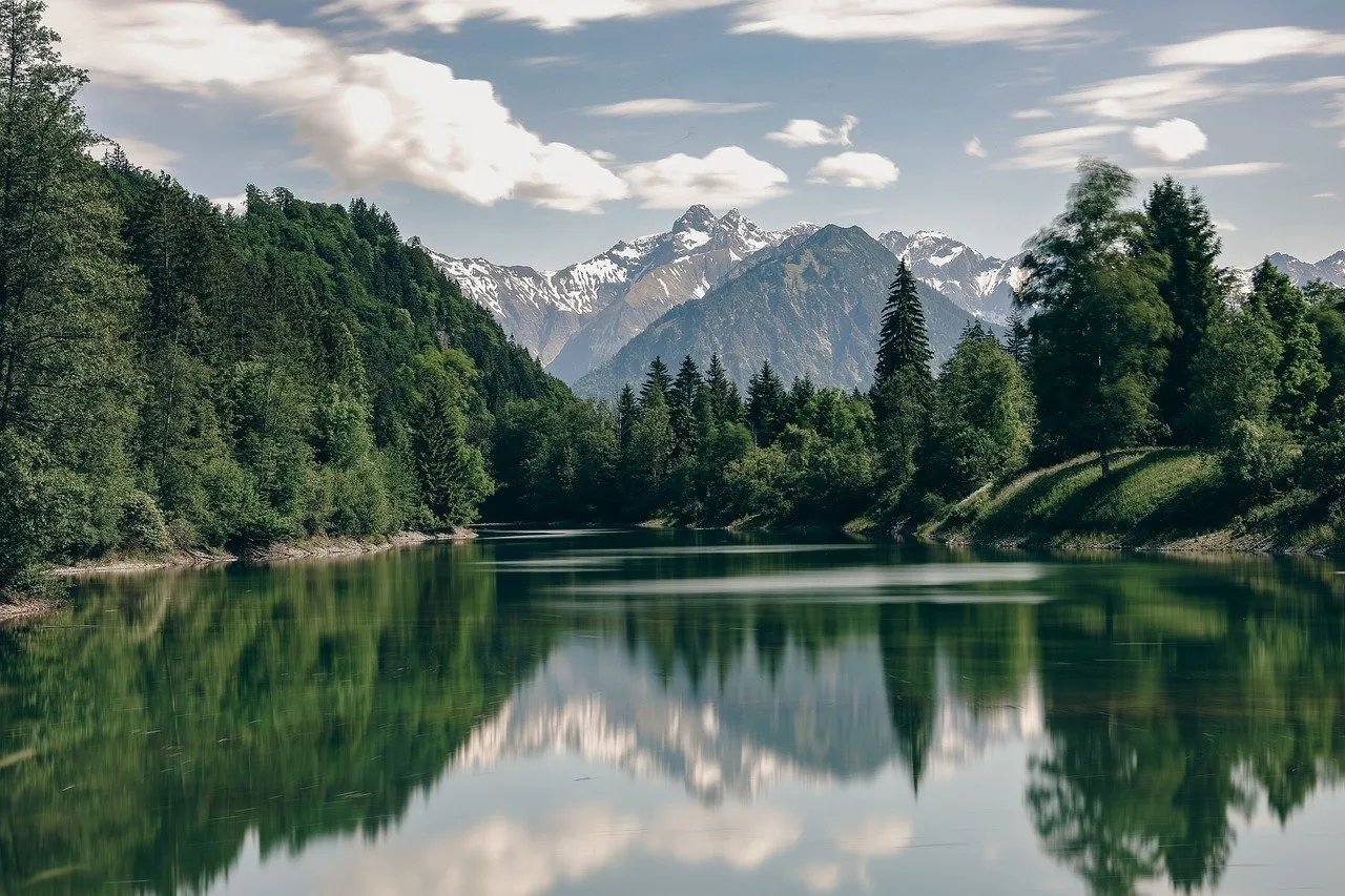 Mountain Lake Reflections