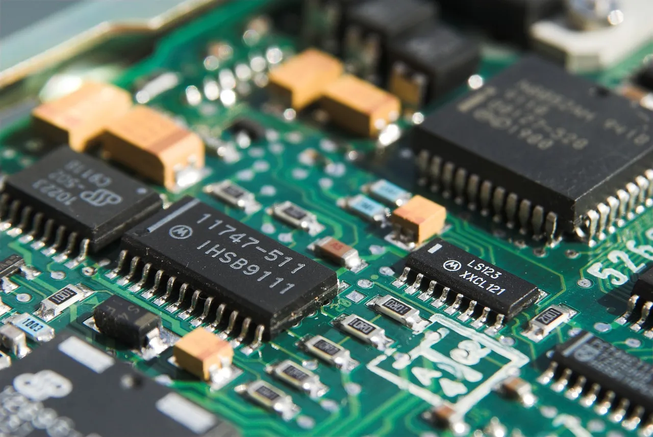 Circuit Board Close-Up