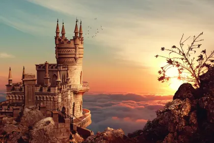 Jigsaw puzzle of Castle Above the Clouds