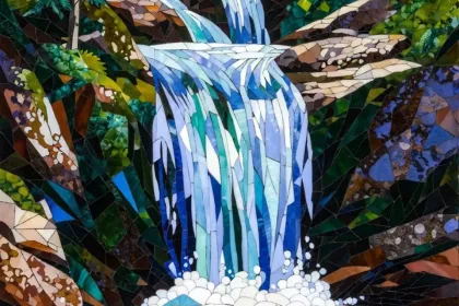Waterfall jigsaw puzzle