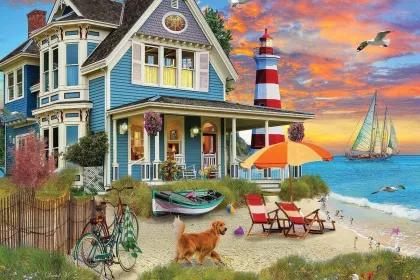 Beach Sunset jigsaw puzzle
