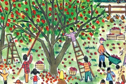 apple pickin jigsaw puzzle