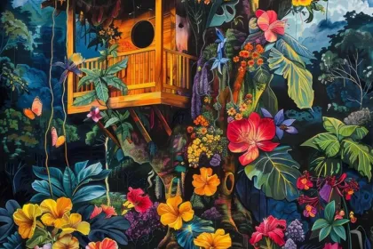 Garden Birdhouse jigsaw puzzle