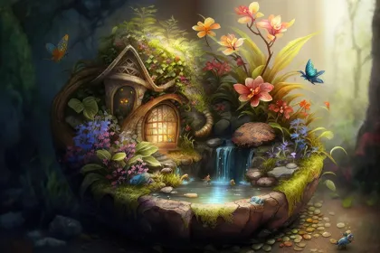 Fairy Garden jigsaw puzzle
