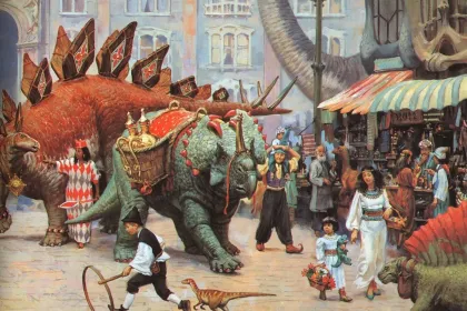 Dinotopia jigsaw puzzle