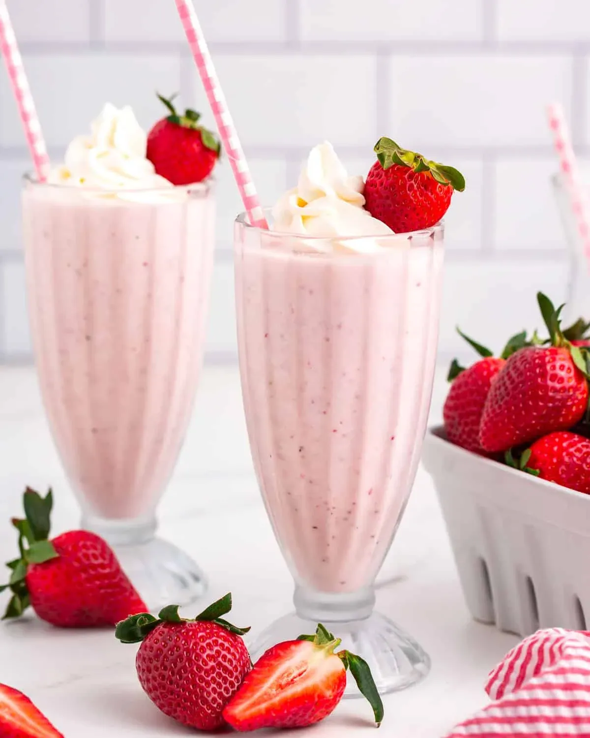 Strawberry Milkshakes