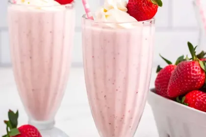 Strawberry Milkshakes jigsaw puzzle