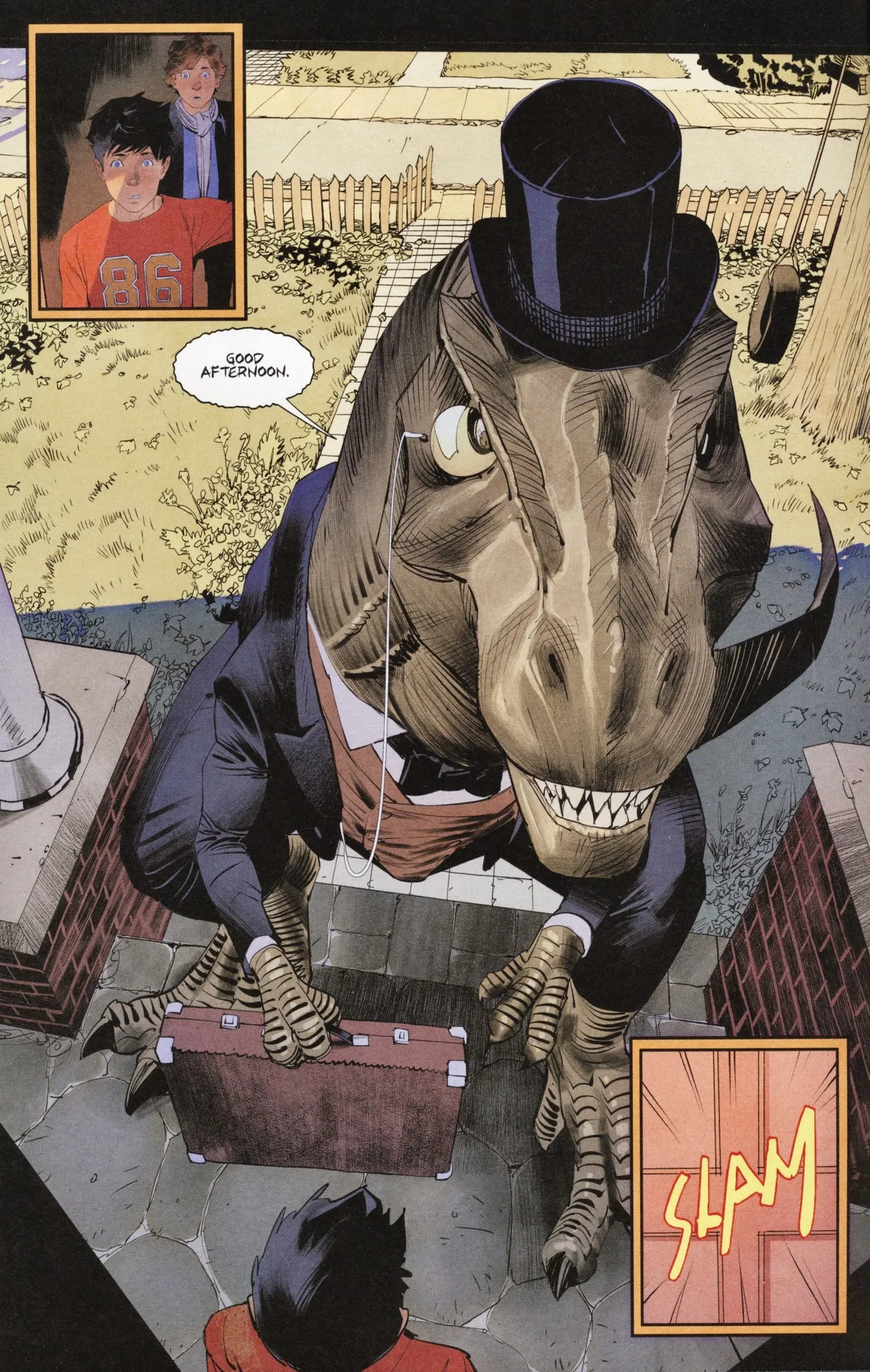 Top Hat T-Rex!