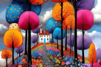 Whimsical Landscape jigsaw puzzle